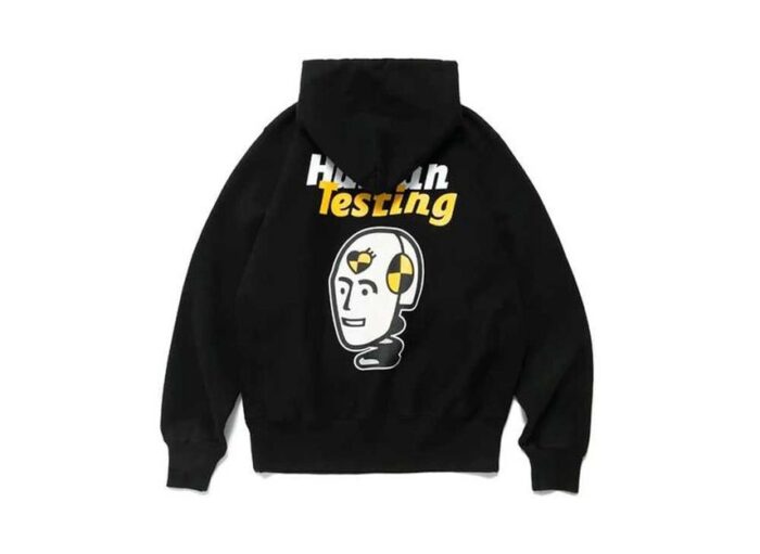 Human Made Human Testing Hoodie Black