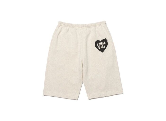 Human Made Sweat Shorts Beige