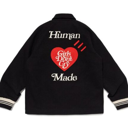 Human Made Girls Don't Cry Jacket Black