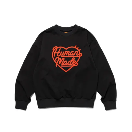 Human Made Crewneck Black Sweatshirt