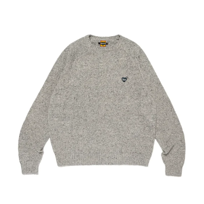 Kint Gray Human Made Long Sleeve Sweatshirt